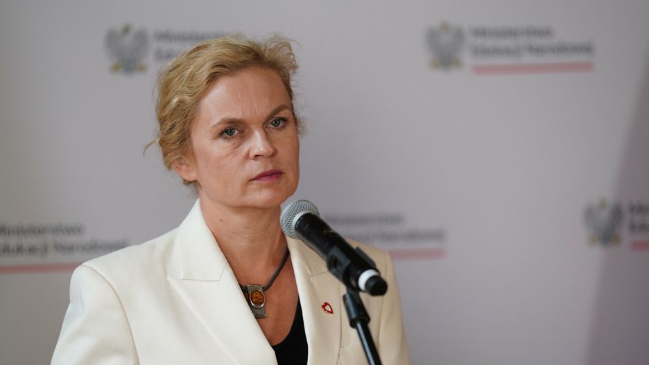Konferencja prasowa Minister Edukacji i Podlaskiej Kurator O?wiaty
07.06.2024 Warszawa Konferencja prasowa z udzia?em Minister Edukacji Barbary Nowackiej i Podlaskiej Kurator Oswiaty Agnieszki Krokos-Janczylo fot. Marysia Zawada/REPORTER
N/z: Barbara Nowacka
Marysia Zawada/REPORTER