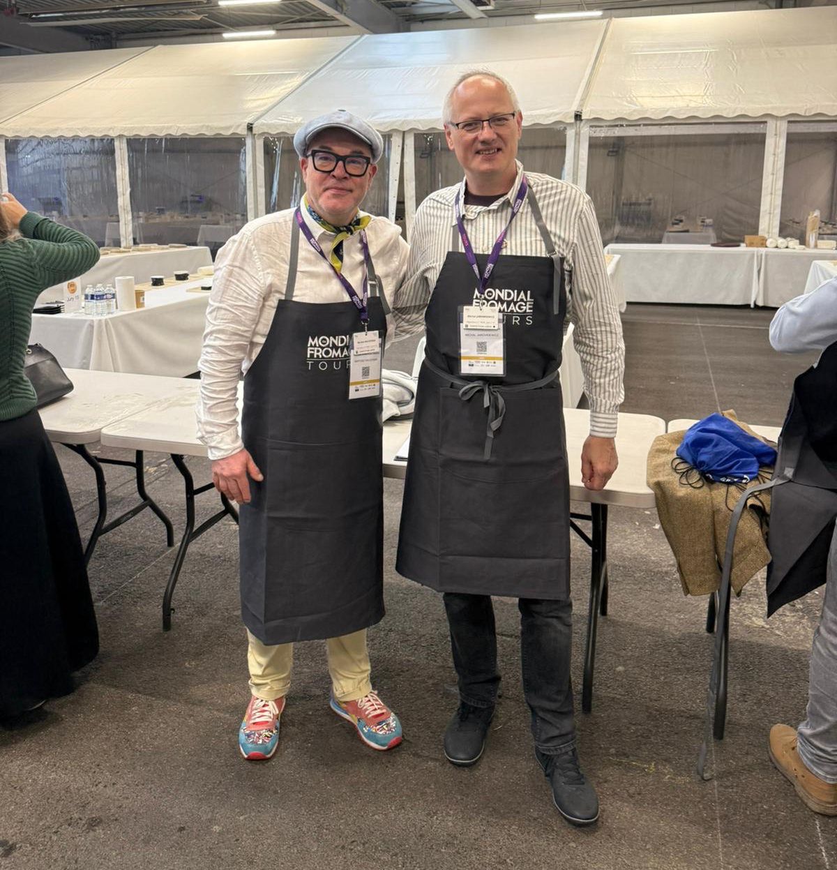 Bartosz Wilczyński i Michał Jaremkiewicz na Mondial Du Fromage