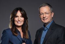 Dorota Gawryluk i Jan Wróbel, fot. Polsat News