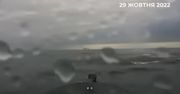 Uderzenie dronów nawodnych w Sewastopolu. Kamery pokazały, jak oberwał Admirał Makarow