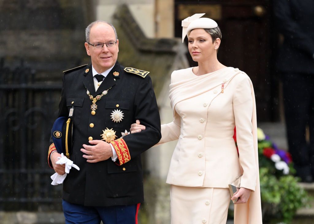 Książę Albert i księżna Charlene