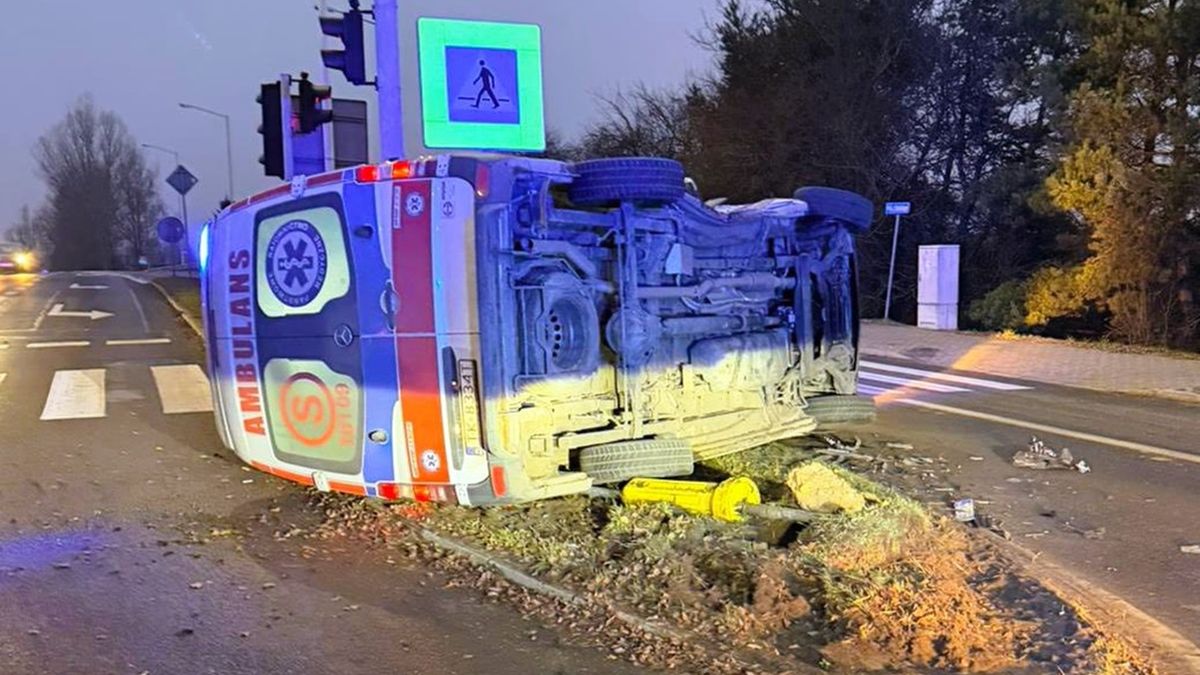  Wypadek w Ostrowcu Świętokrzyskim 