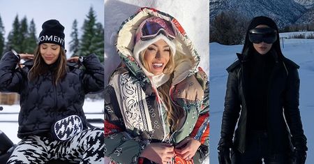 Fashionistki lansują się na stokach: Zawadzka, Wendzikowska, Kardashian… (DUŻO ZDJĘĆ)