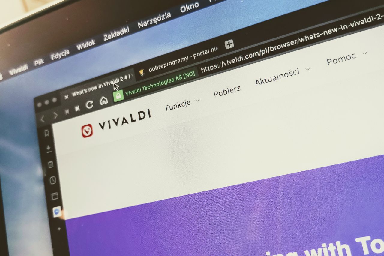 Vivaldi 2.4 pozwala dowolnie modyfikować interfejs