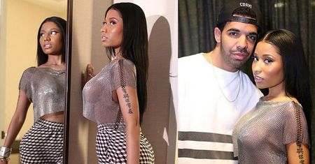 Nicki Minaj w "kolczudze"! Na goły biust... (ZDJĘCIA)
