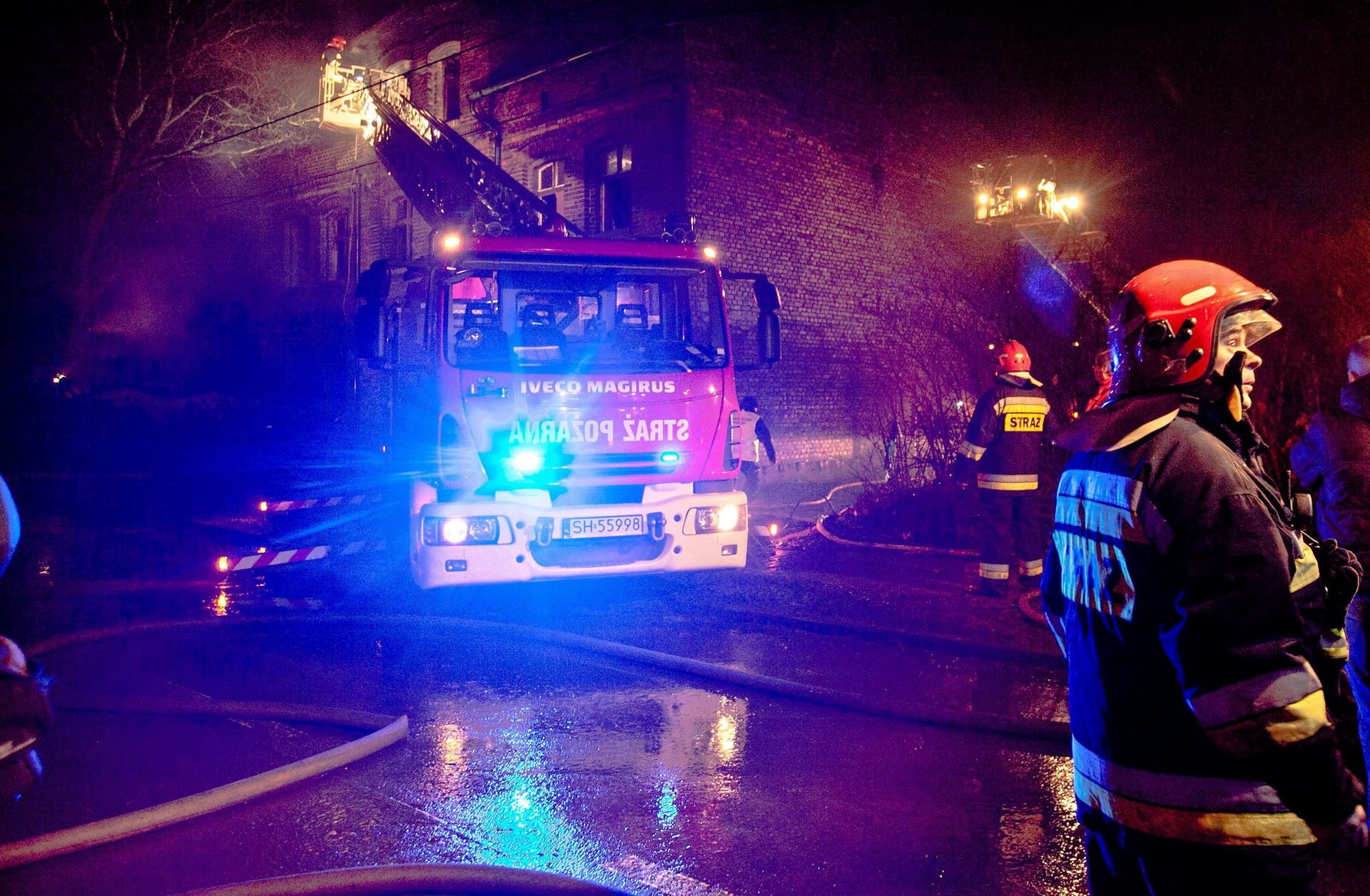 wiadomości,aktualności,WP Wiadomości Pożar w ośrodku Lawendowa Przystań. Ewakuowano 19 osób