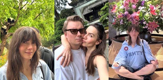 Olga Bołądź kontynuuje eksplorowanie Chin w towarzystwie męża i syna. Słodziaki? (ZDJĘCIA)