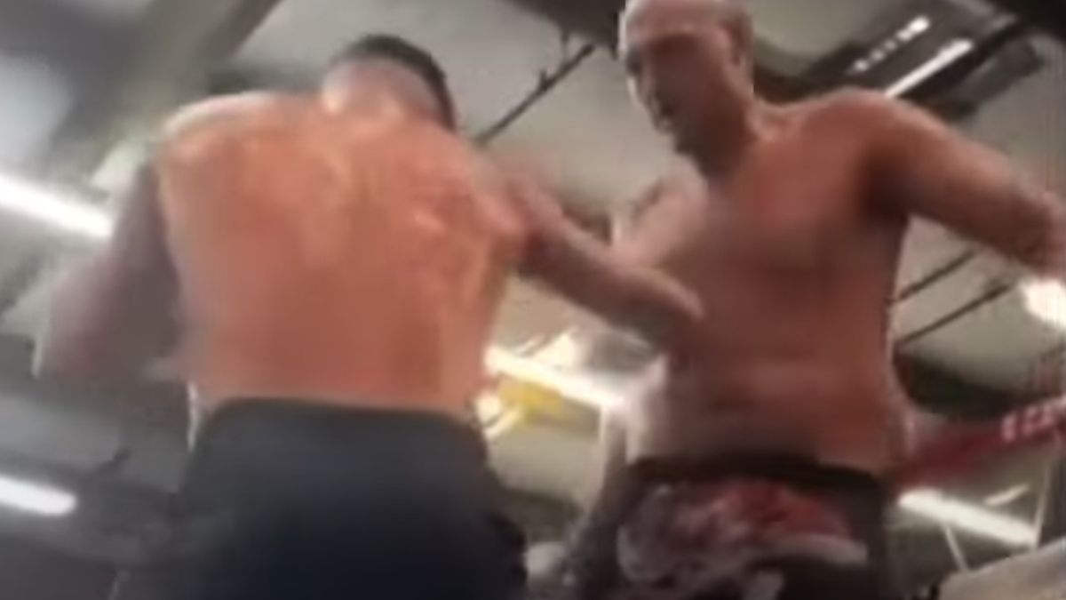 Trening Tysona Fury'ego