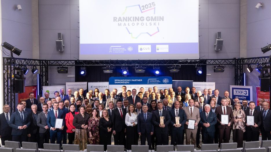 Ranking Gmin Małopolski 2025 - uroczysta gala.