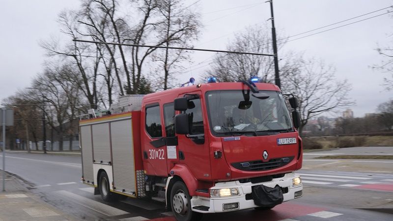 straż pożarna wóz strażacki
