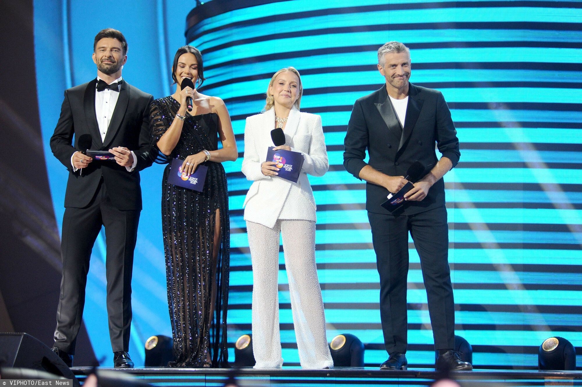 Mateusz Hładki, Paulina Krupińska, Sandra Hajduk i Maciej Dowbor