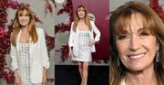 Jane Seymour eksponuje nogi w białej mini na przyjęciu poprzedzającym Złote Globy. Wygląda na 75 lat? (ZDJĘCIA)