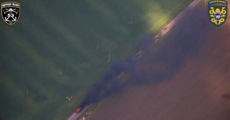 Atak Ukraińców. Uderzyli dronami FPV w kolumnę w Rosji