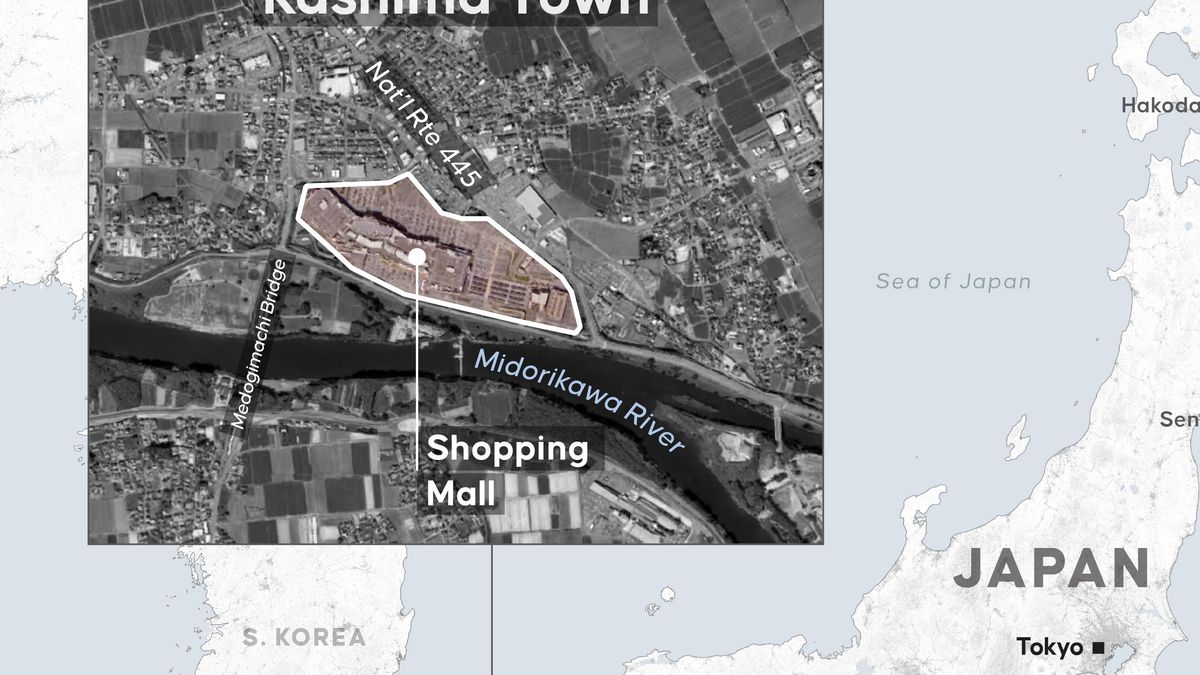 Shopping mall partially collapses, trapping several after 7.1 earthquakeANKARA, TURKIYE - JULY 28: An infographic titled "Shopping mall partially collapses, trapping several after 7.1 earthquake" created in Ankara, Turkiye on July 28, 2026. (Photo by Elif Acar/Anadolu via Getty Images)Anadolurescue operation, disaster response, japan earthquake, powerful earthquake, kumamoto earthquake, kumamoto, emergency response, seismic activity, shopping mall collapse, structural collapse, earthquake infographics, tsunami warning, infrastructure damage, trapped people, search and rescue, 7.1 earthquake, kyushu earthquake, earthquake damage, building collapse, fire department, japan disaster, aeon mall, mall collapse, earthquake infographic, japan emergency, shopping center