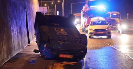 Warszawa. Wypadek na Wisłostradzie. Ranne dzieci