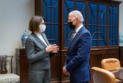 USA. Biden przyjął Cichanouską w Białym Domu. "Pierwszy raz w historii"