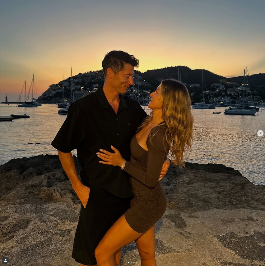 Anna i Robert Lewandowscy