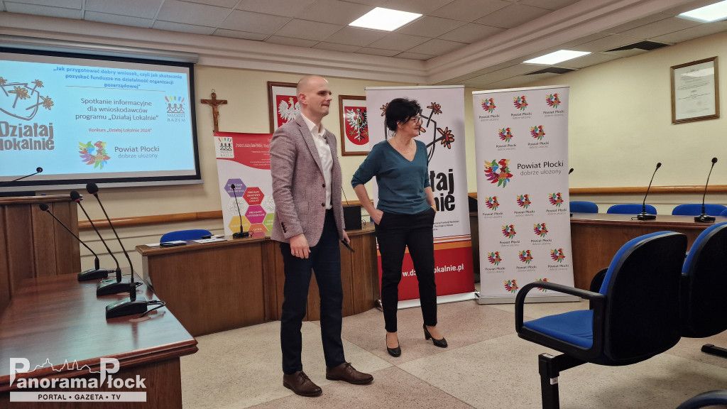 Spotkanie warsztatowe w Starostwie Powiatowym w Płocku