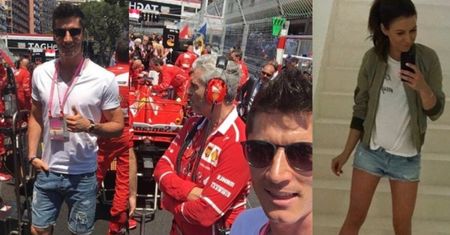 Lewandowski odpoczywa na wyścigach Formuły 1 w Monte Carlo (FOTO)