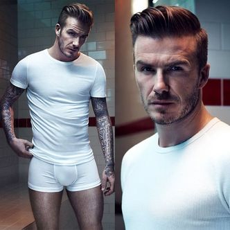 Beckham reklamuje... majtki i kalesony!