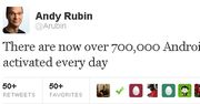 Andy Rubin: 700 tys. aktywowanych Androidów każdego dnia