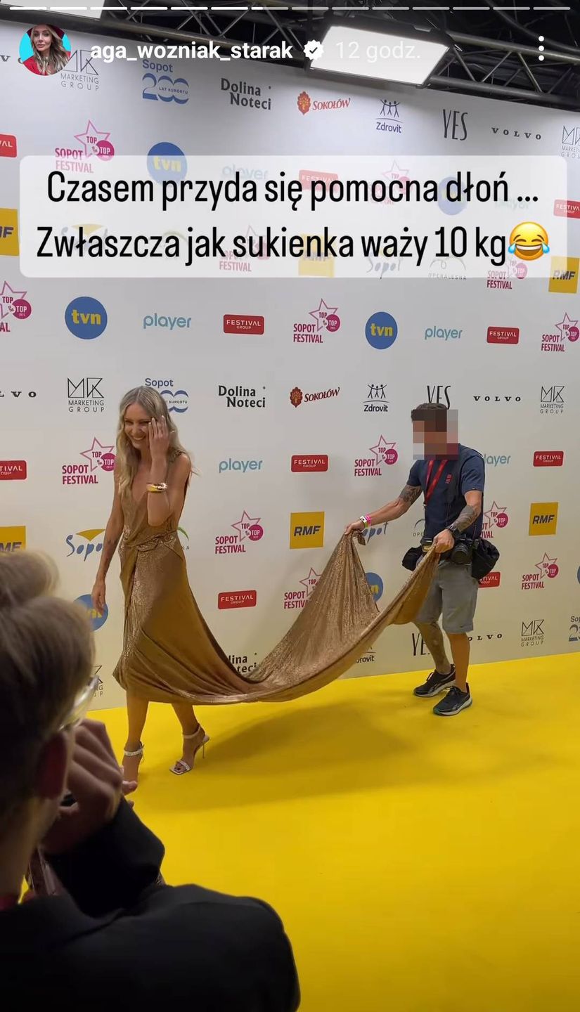 Agnieszka Woźniak-Starak w Sopocie