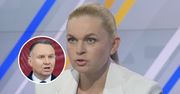 Obraziła Dudę na wizji? Powiedziała, z czego jest znany