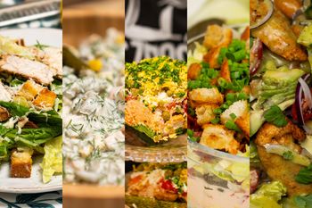 5 pomysłów na sałatki z kurczakiem w roli głównej. Nikt się im nie oprze