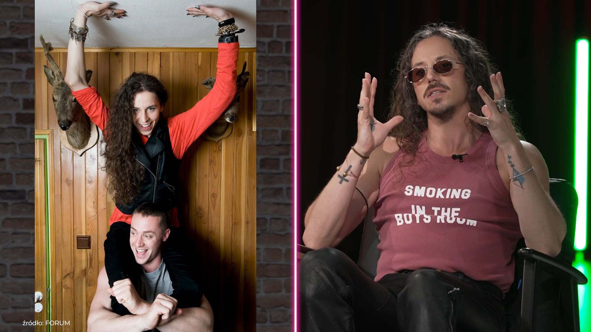 Michał Szpak w programie "Stare zdjęcia gwiazd"