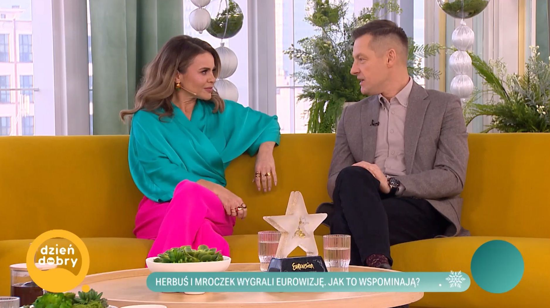 Edyta Herbuś i Marcin Mroczek