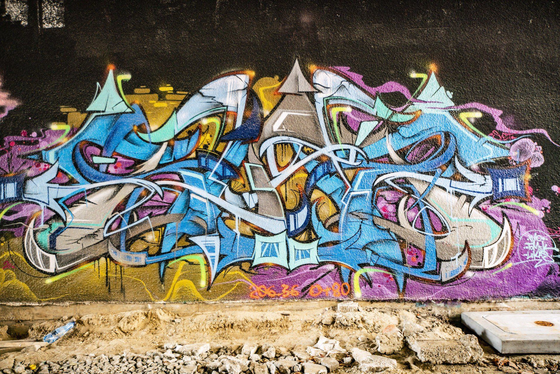 Murale w Nowej Hucie
