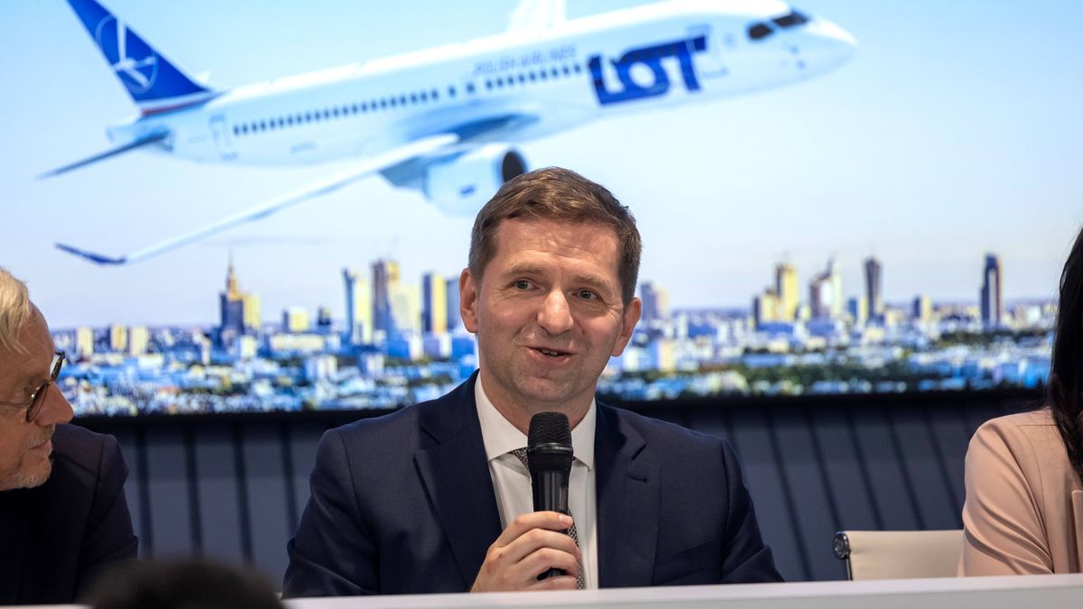 Michał Fijoł, prezes PLL LOT