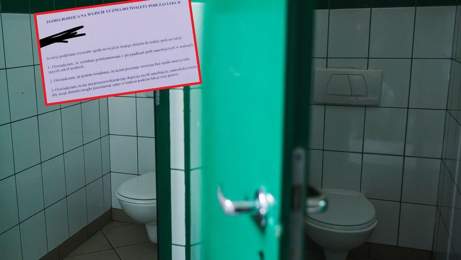 Rodzice dostali w szkole dokument do podpisania. "Będą siusiać w kącie klasy"