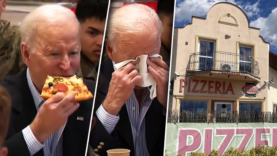 Biden płakał, jak zajadał