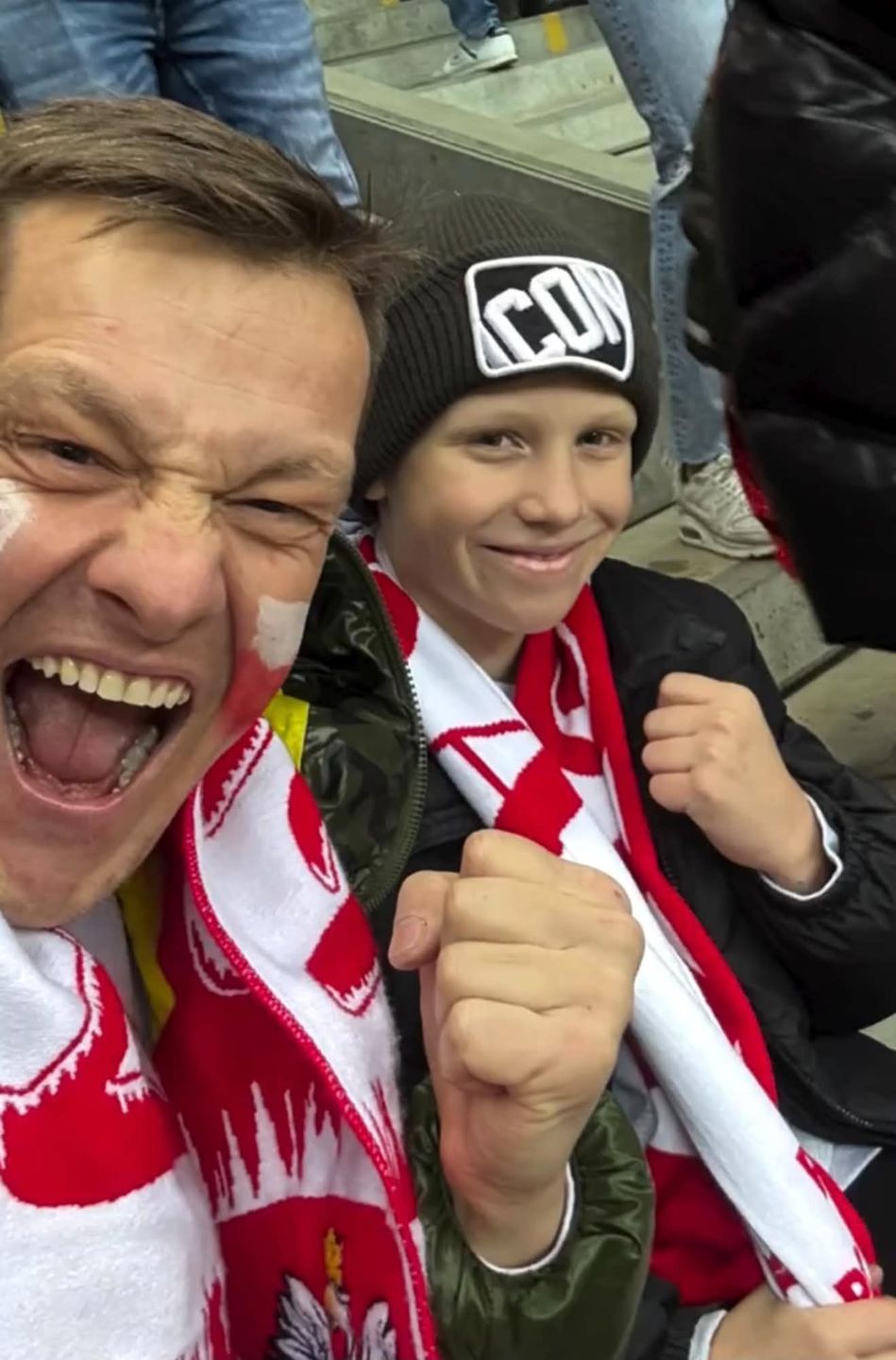Marcin Mroczek pokazał ujęcia z synami
