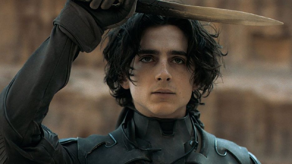 Timothée Chalamet jako Paul Atryda w "Diunie" Denisa Villeneuve'a