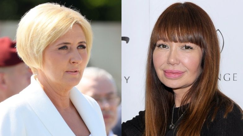 Agata Duda i Ewa Rubasińska