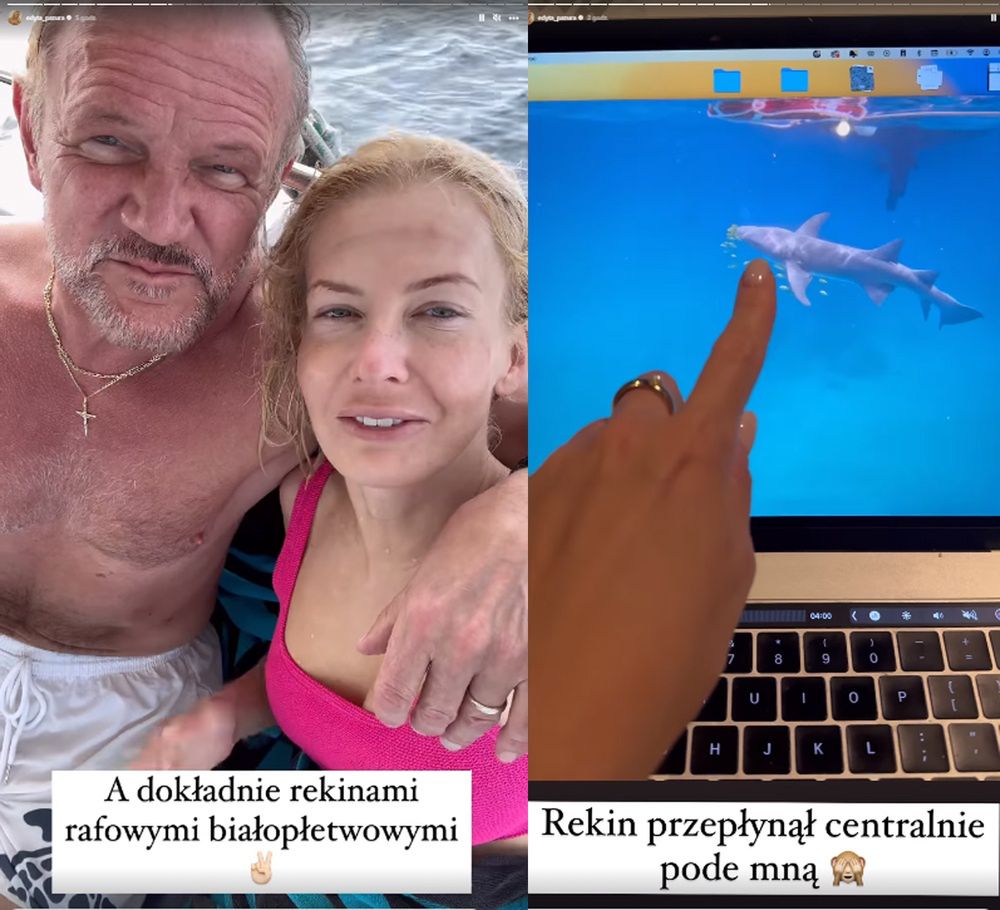 Edyta i Cezary Pazurowie wypoczywają na Malediwach