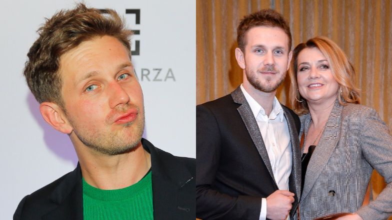 Antek Królikowski zamieszkał u mamy?