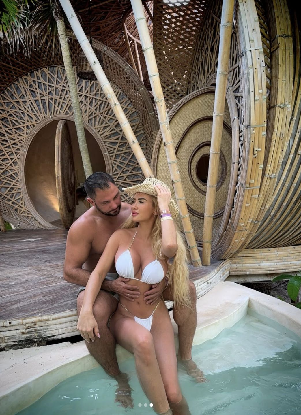 Izabela Macudzińska i Patryk Borowiak w Tulum