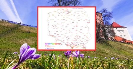 Czwartek, godz. 12.00. IMGW pokazuje mapę. Niewiarygodne