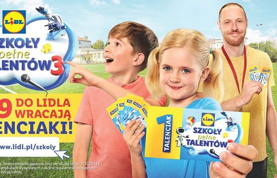Talenciaki wracają do Lidla, reklamy bez Lewandowskich