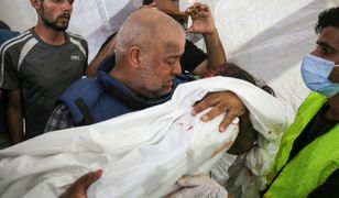 Tragedia reportera Al-Dżaziry. Stracił w Gazie żonę, córkę i syna