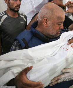 Tragedia reportera Al-Dżaziry. Stracił w Gazie żonę, córkę i syna
