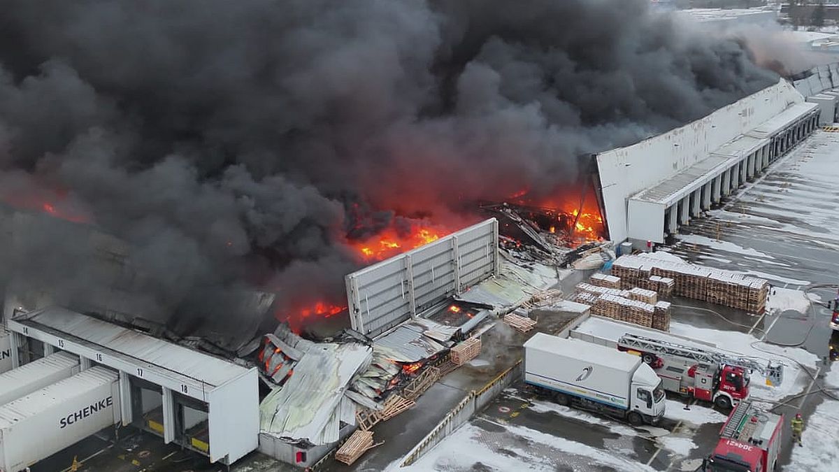 Wielki pożar pod Poznaniem