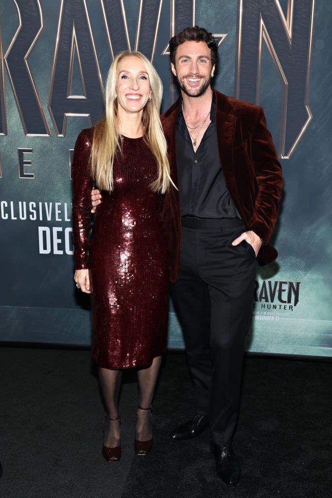 Aaron Taylor-Johnson z żoną