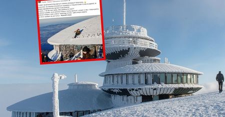 "Ojciec roku". Niebezpieczna zabawa na dachu obserwatorium