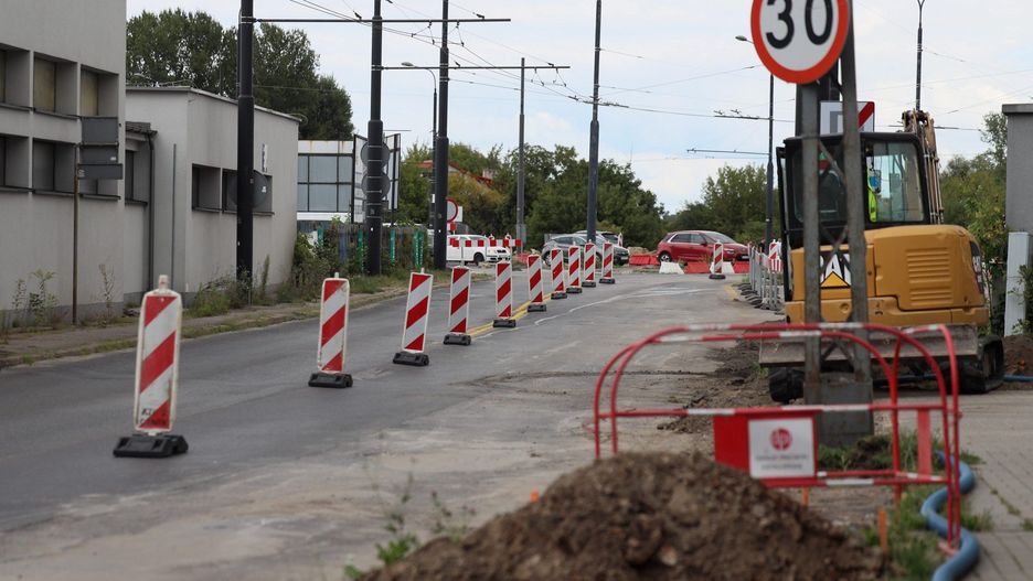 Duże utrudnienia w ruchu na Zamojskiej. Wahadło drogowe przez dwa miesiące