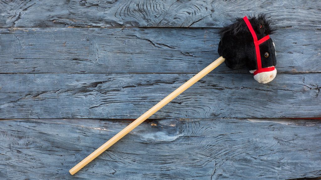 Hobby Horsing to dziedzina sportu, która polega na jeździe na konnych kukiełkach