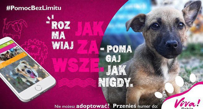 "Rozmawiaj jak zawsze. Pomagaj jak nigdy" w kampanii Viva Mobile